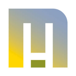 Logo mh studio von Mia Holz, nachhaltige Batik und Strick