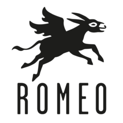 Logo Romeo als Torbeschriftung
